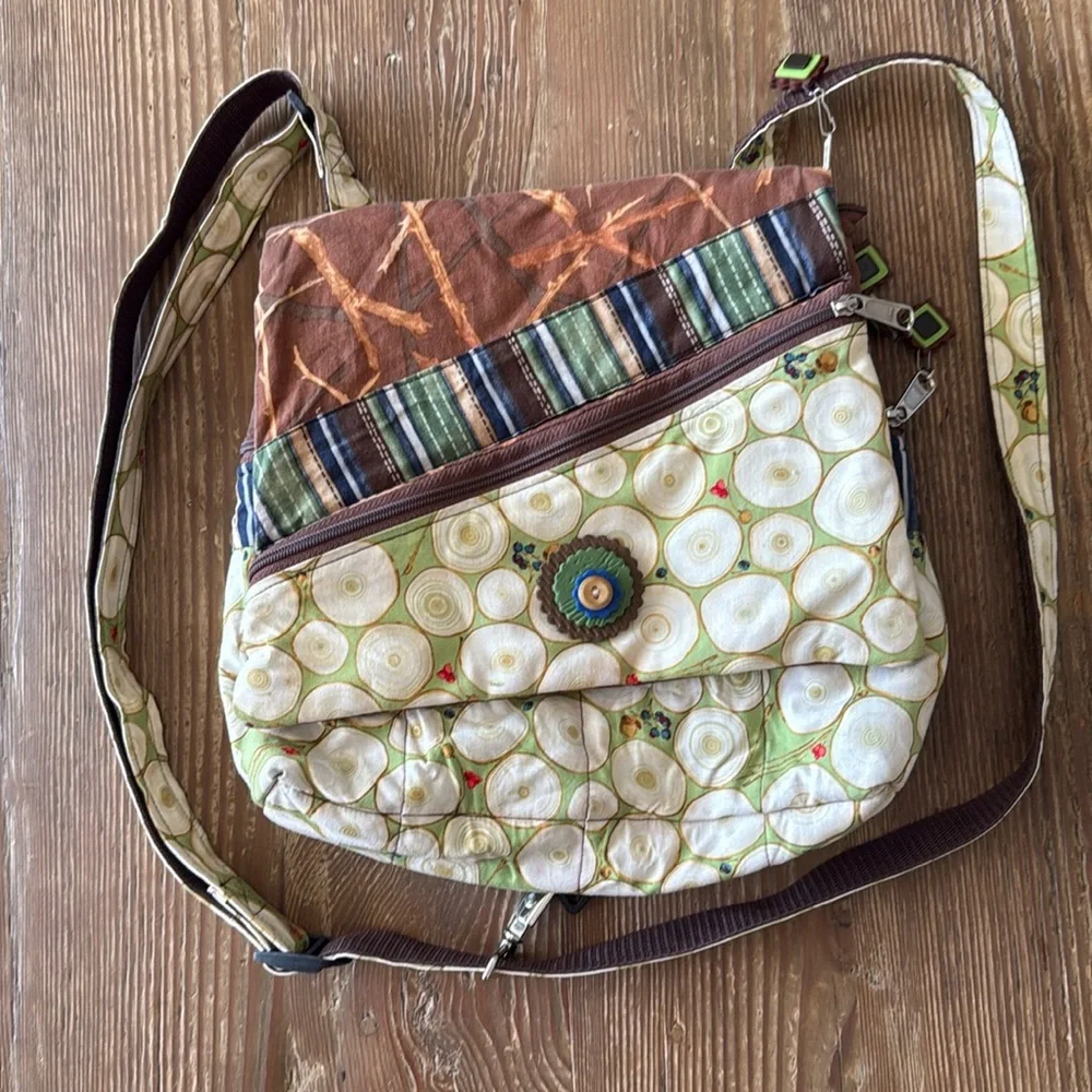 Beachy Keen Boho Backpack by Pammy J Designs - adjustable to crossbody purse